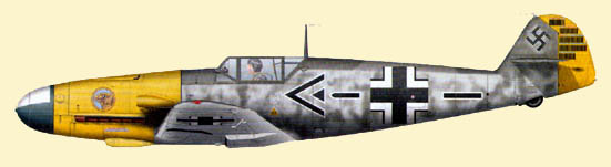 Bf 109F of Werner Mölders